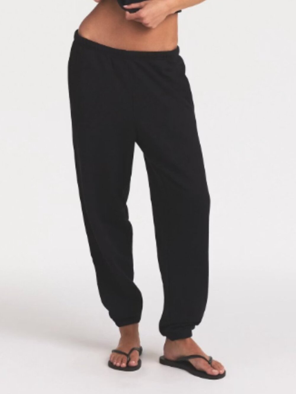 Skims Classic Fleece Cotton Jogger Sweatpants : XS